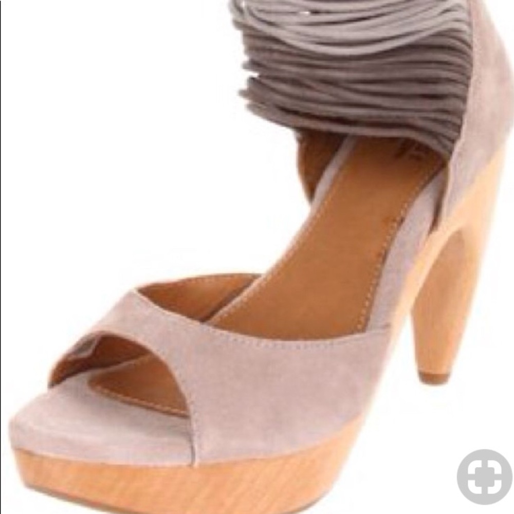 Jshoes bossa wooden heels